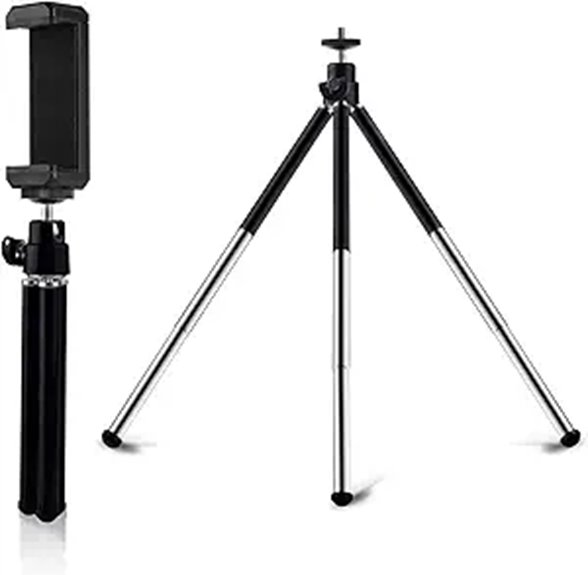 mini 12 4 extendable tripod