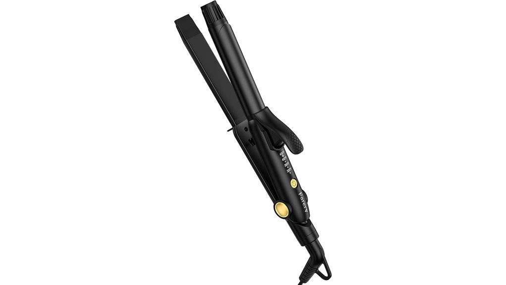 mini 2 in 1 curling iron