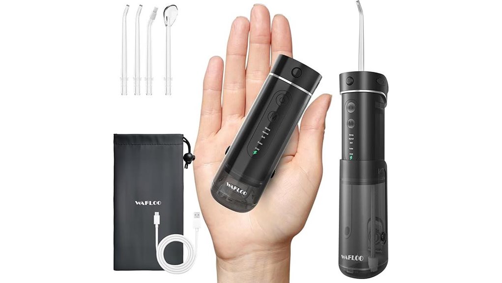 Best Travel-Ready Mini Water Flossers USB Rechargeable 3 mini cordless 5 mode flosser
