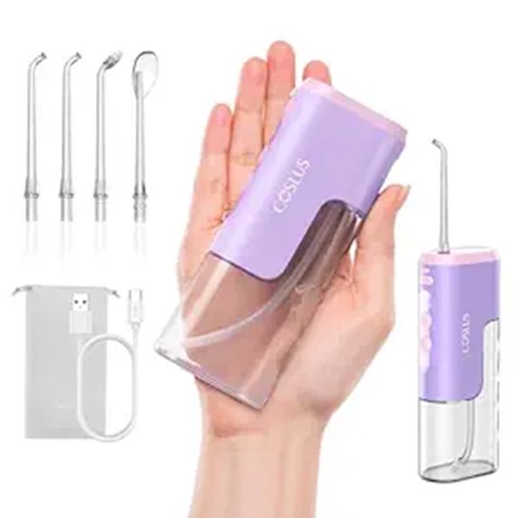 Best Travel-Ready Mini Water Flossers USB Rechargeable 4 mini cordless travel flosser