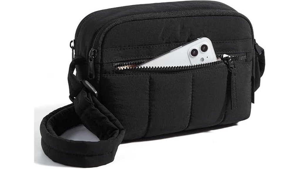mini crossbody purse rfid blocking