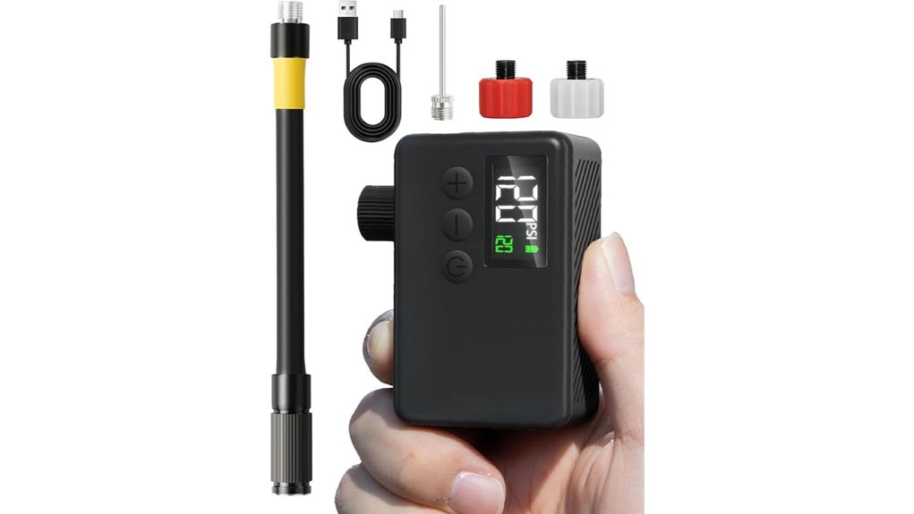 Travel-Ready Compact Bike Pumps: Mini & Efficient 5 mini digital bike pump
