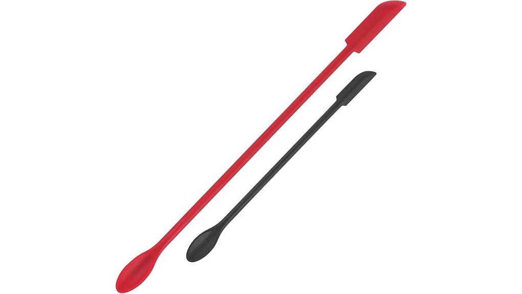 mini dual color silicone scrapers