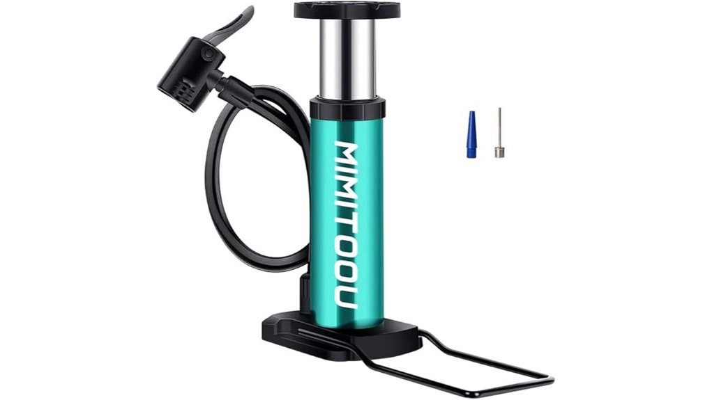 Travel-Ready Compact Bike Pumps: Mini & Efficient 4 mini dual valve pump