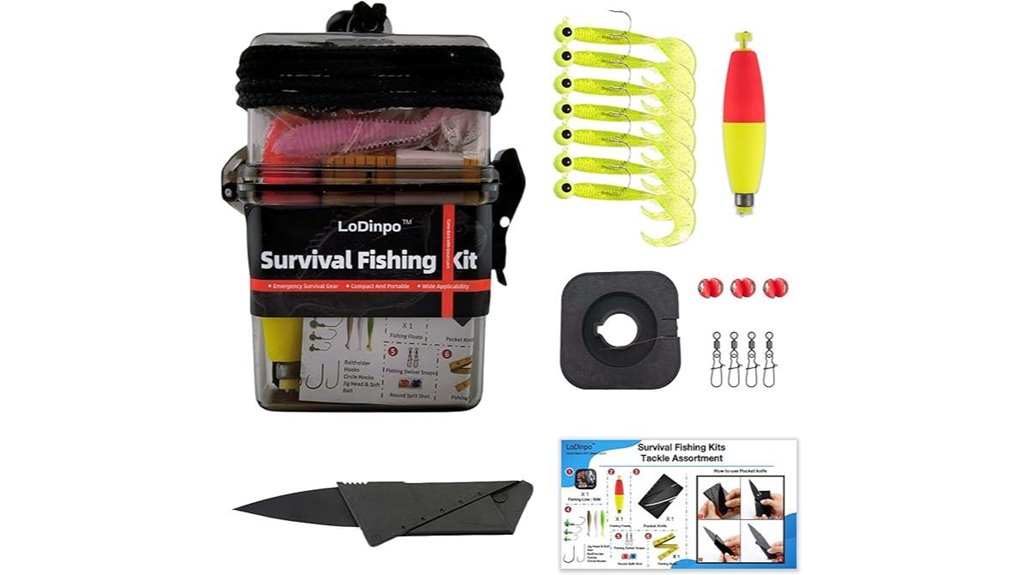 mini emergency fishing tackle