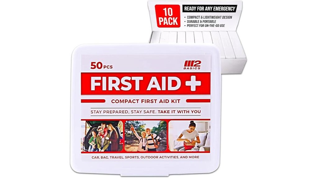 Mini First-Aid Refills for Travel Kits (Restock Smart) 13 mini first aid 10 pack