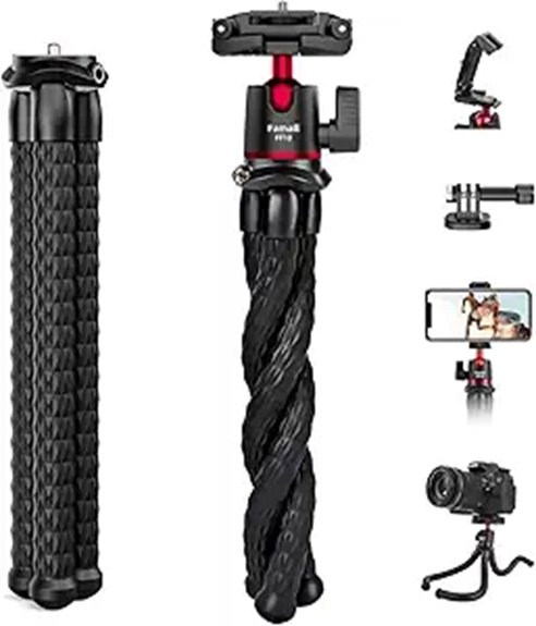 Best Flexible Tripods (GorillaPod Style) for OnTheGo Filming 9 mini flexible phone tripod