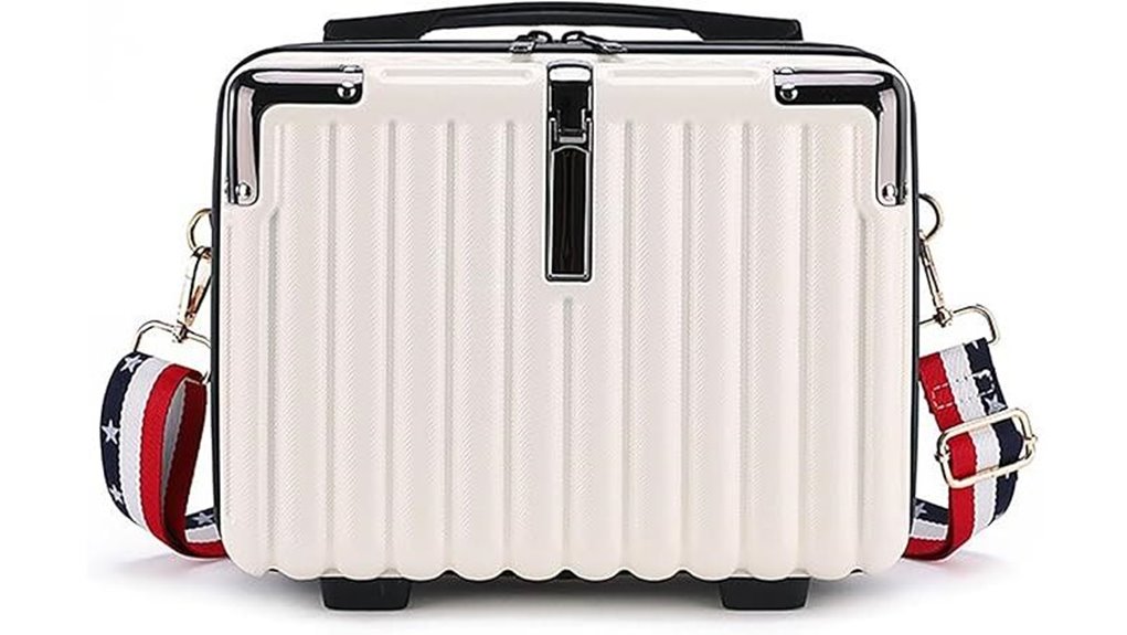 Hard‑Shell Vanity Cases (Mini Suitcases) You Need in Style 1 mini hard shell makeup case