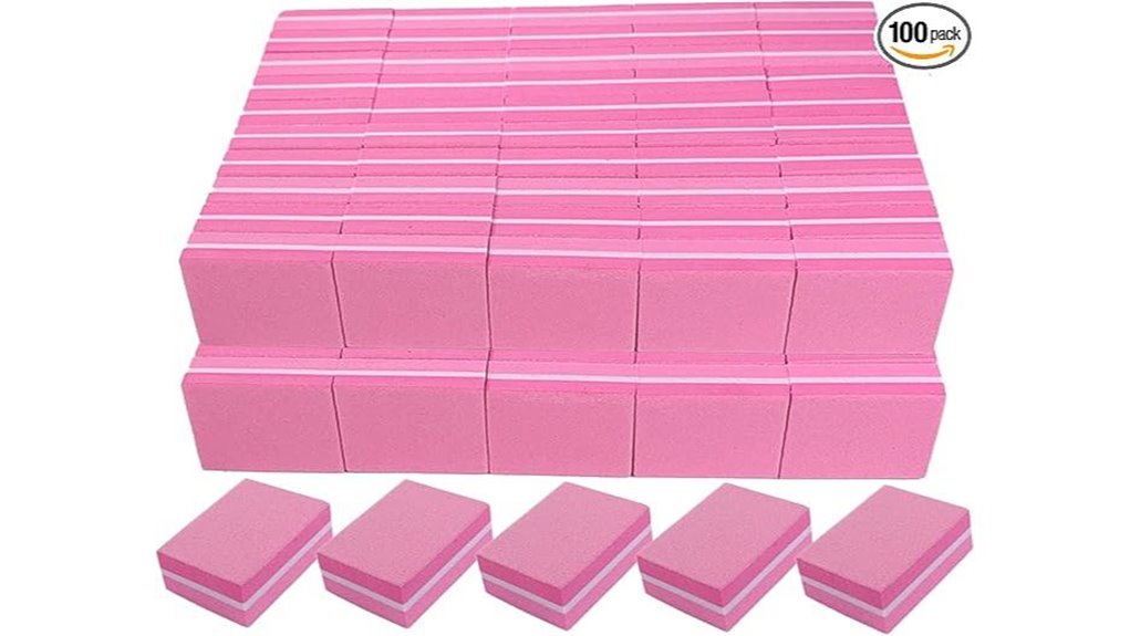 Must-Have Nail Buffer Block Set (Mini) for Every Nail Artist 8 mini natural acrylic buffers