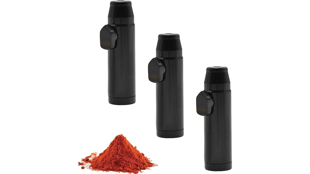 Compact Spice Containers For Travel Cooking—Leak-Proof 14 mini travel 3 piece shakers