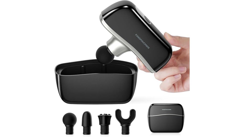 Best Travel Massage Guns (Mini Size) You’ll Want in Your Bag 1 mini travel massage gun
