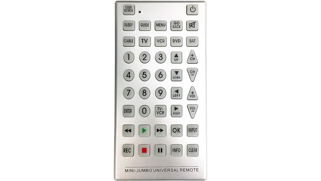 Top Mini Universal Remote for Hotel TVs 7 mini universal tv vcr remote