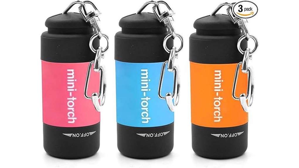 Best Keychain Flashlights Tiny but Bright for Travel 5 mini usb led flashlights