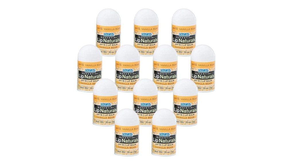 Best SPF Lip Balms for Travel (No White Residue) 11 mini vanilla spf 15 balm