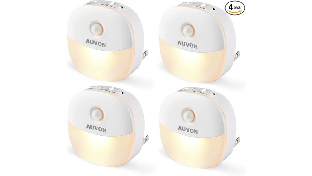 The Best Nightlights (motion sensor) for a Brighter Home 3 mini warm led nightlights