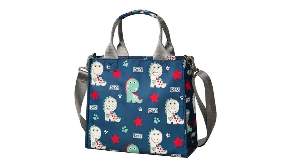 Best Travel Purses with Wipe‑Clean Linings (Spill‑Friendly) 7 mini waterproof dinosaur tote