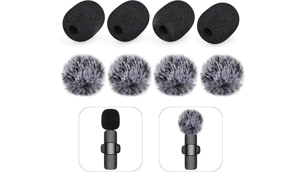 Best Travel Microphone Windscreens for Crystal Clear Outdoor Audio 12 mini wireless furry foam