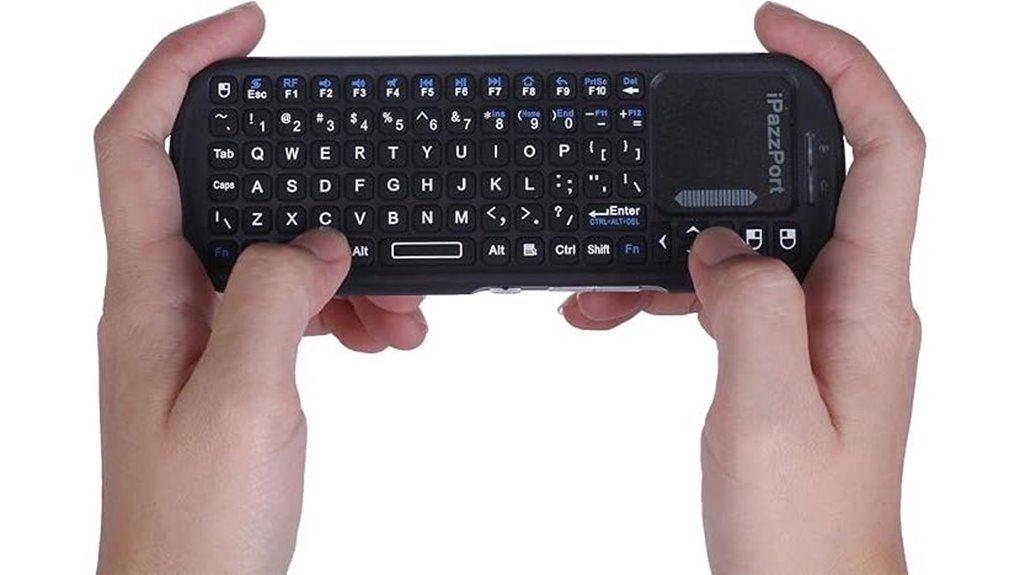 The Travel Keyboard + Trackpad Combo (Compact) That Sticks 4 mini wireless keyboard touchpad