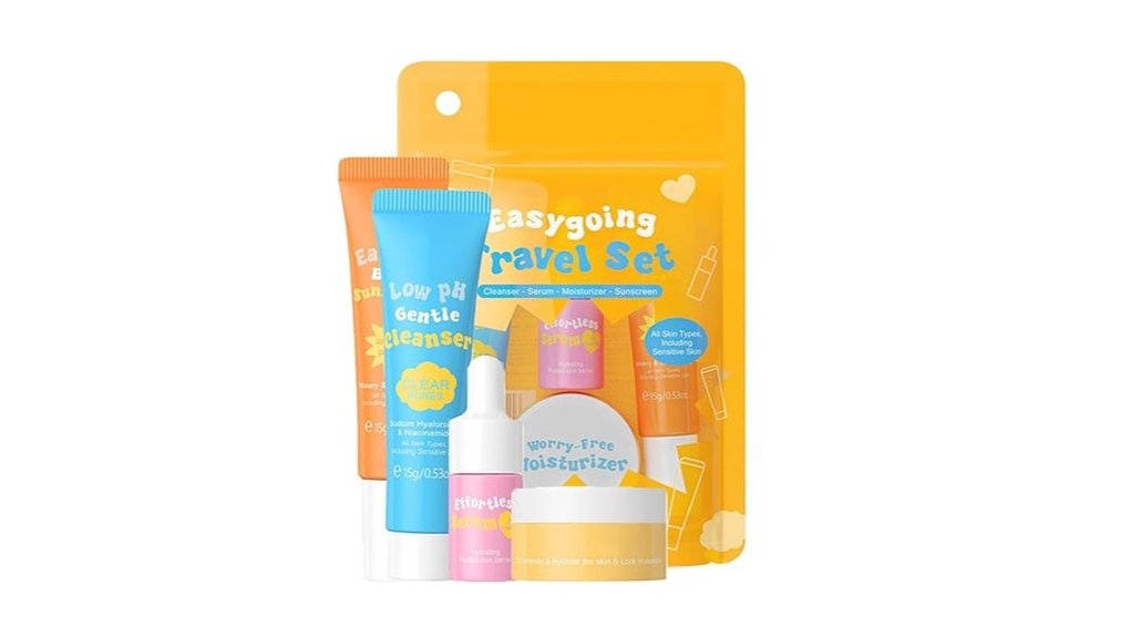 mini women s travel skincare