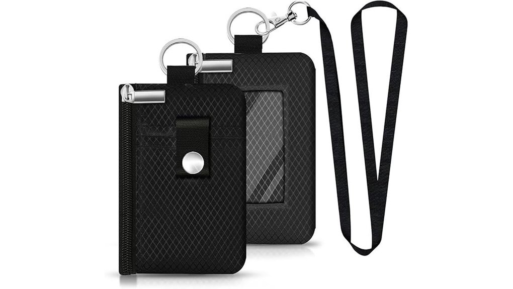 minimal rfid wallet id window