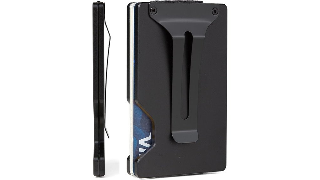 Slim, Secure Money Clip Wallets That Travelers Love 2 minimalist matte carbon fiber wallet