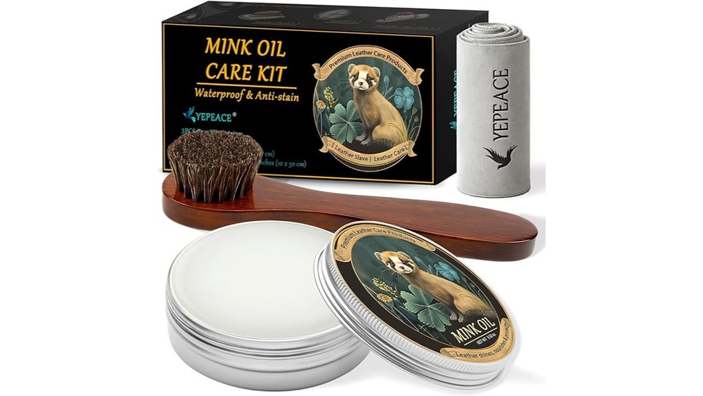 Top Leather Conditioners (Travel Size) Your Passport Will Love 4 mink leather boot treatment