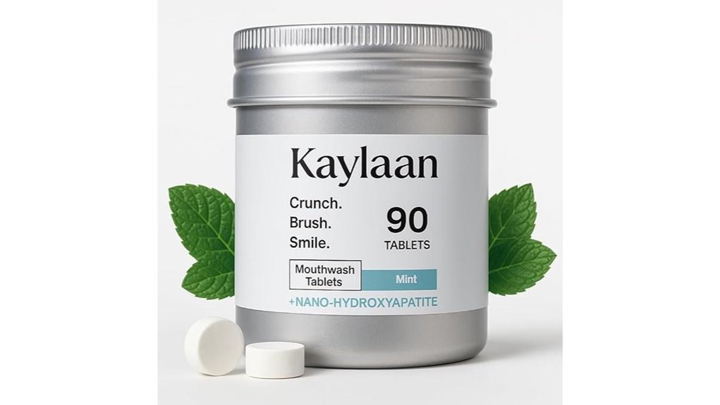 Top Travel-Ready Mouthwash Concentrate Tablets Bulky-Free 9 mint alcohol free tsa approved tablets