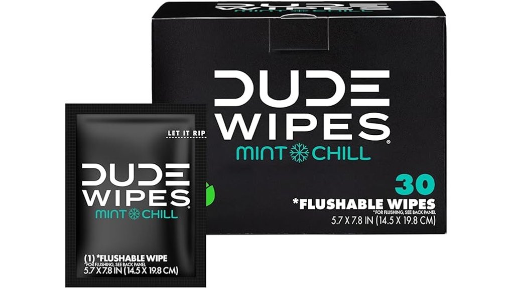 Best Travel Wet Wipes That Stay Moist (Better Seals) 9 mint chill 30 count wipes