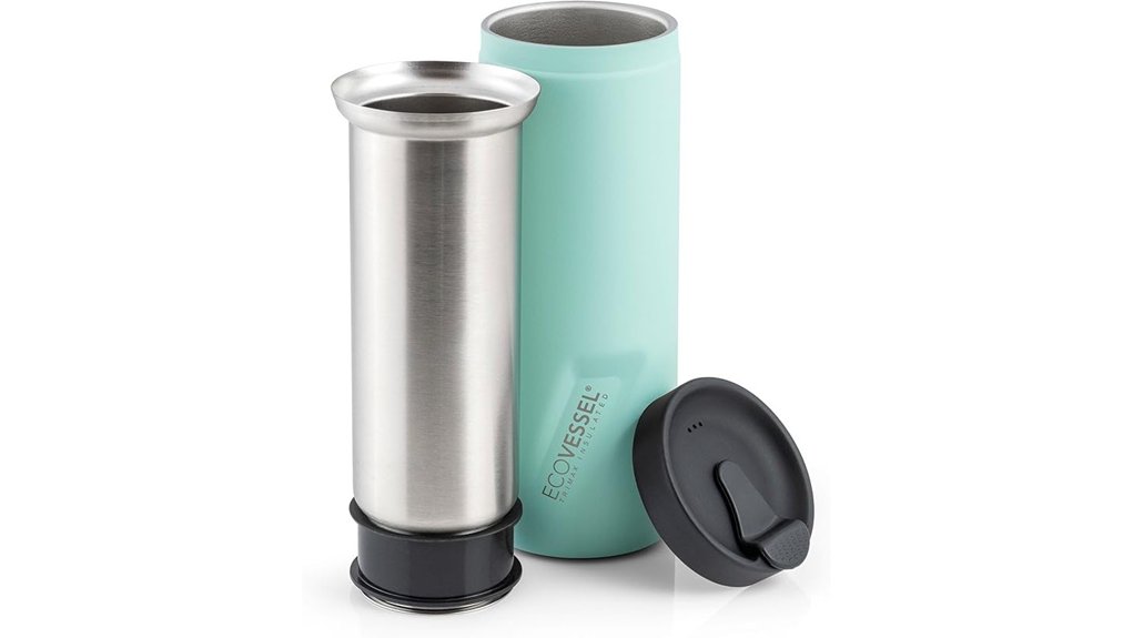 Best French Press Travel Mugs Worth Your Coffee Fix 6 mint ecovessel travel frenchpress