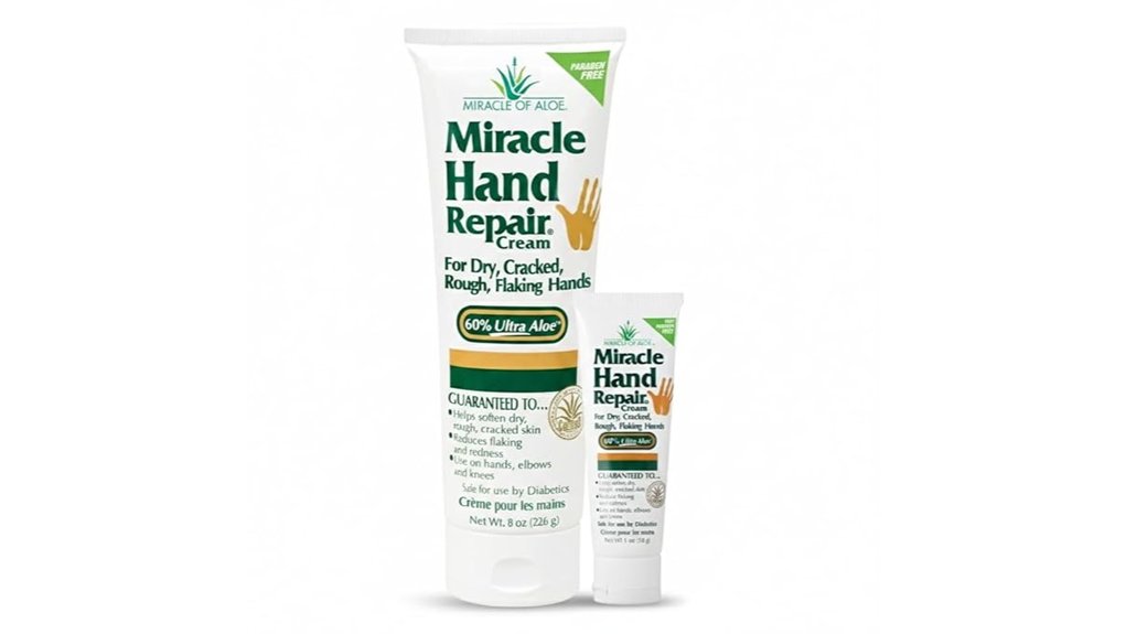 Best Hand Creams for Dry Flights That Won't Leave Greasy Trace 7 miracle hand aloe 8oz