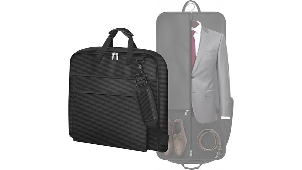 Best Carry‑Ons With Integrated Garment Sections(Suits/Dresses) 6 misslo 42 inch suit bag
