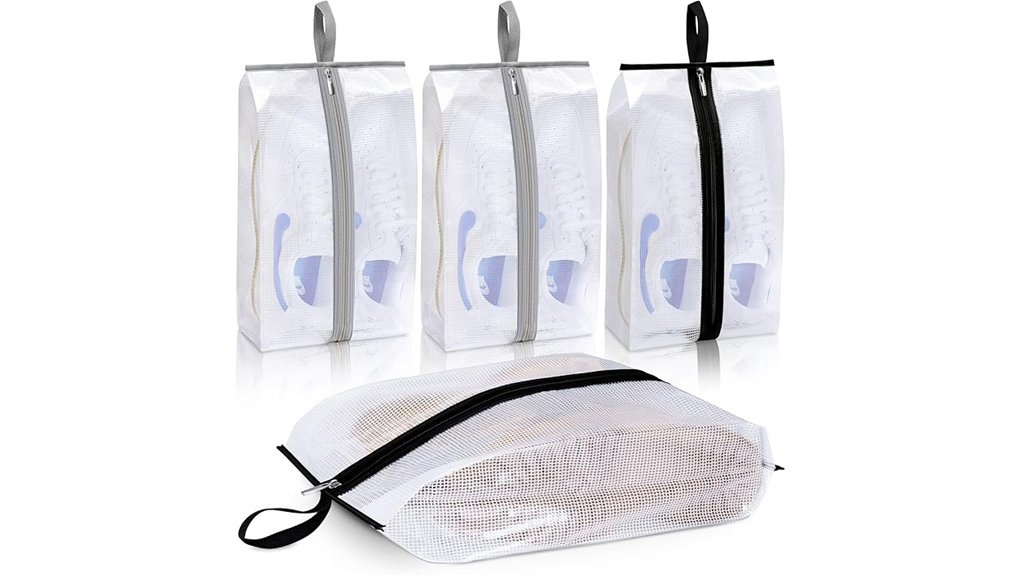 Travel Shoe Bags Keep Dirty Sneakers Odor-Free & Waterproof 10 misslo waterproof shoe pouches