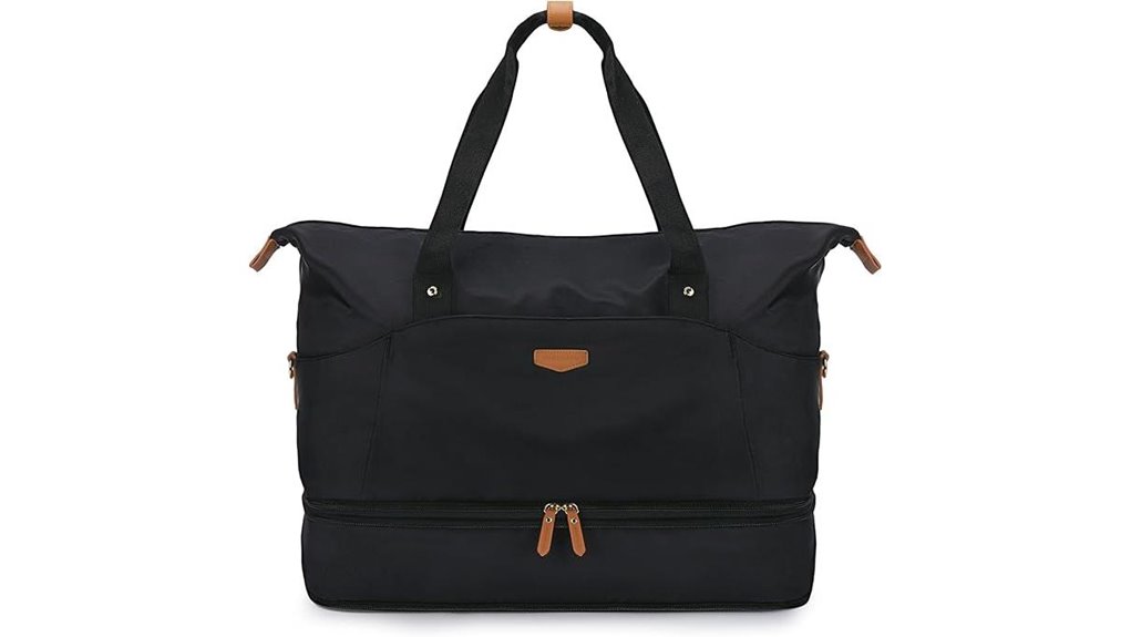 Best Weekender Bags for Train Travel That Pack Light 14 missnine 50l foldable duffel