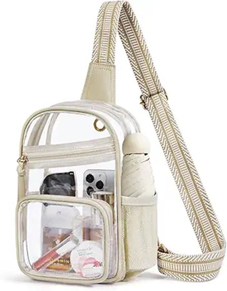 missnine clear mesh sling