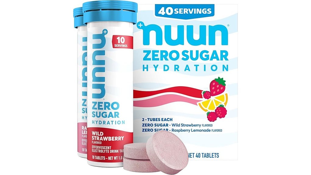 Best Electrolyte Tablets for Travel: No Powder Mess 4 mixed berry zero electrolytes