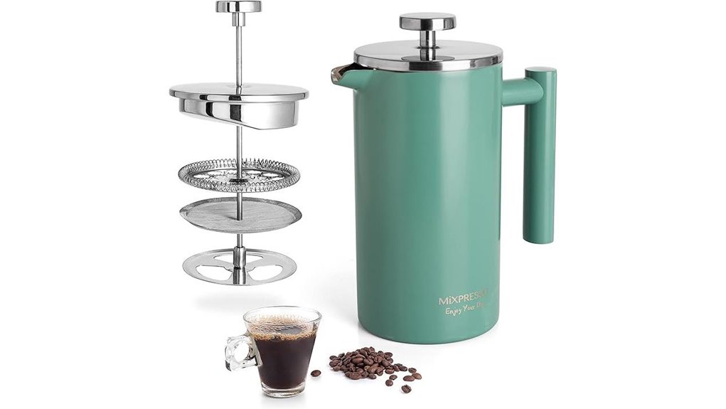 Best Travel French Press Kits With No‑Glass Designs 12 mixpresso 26oz french press