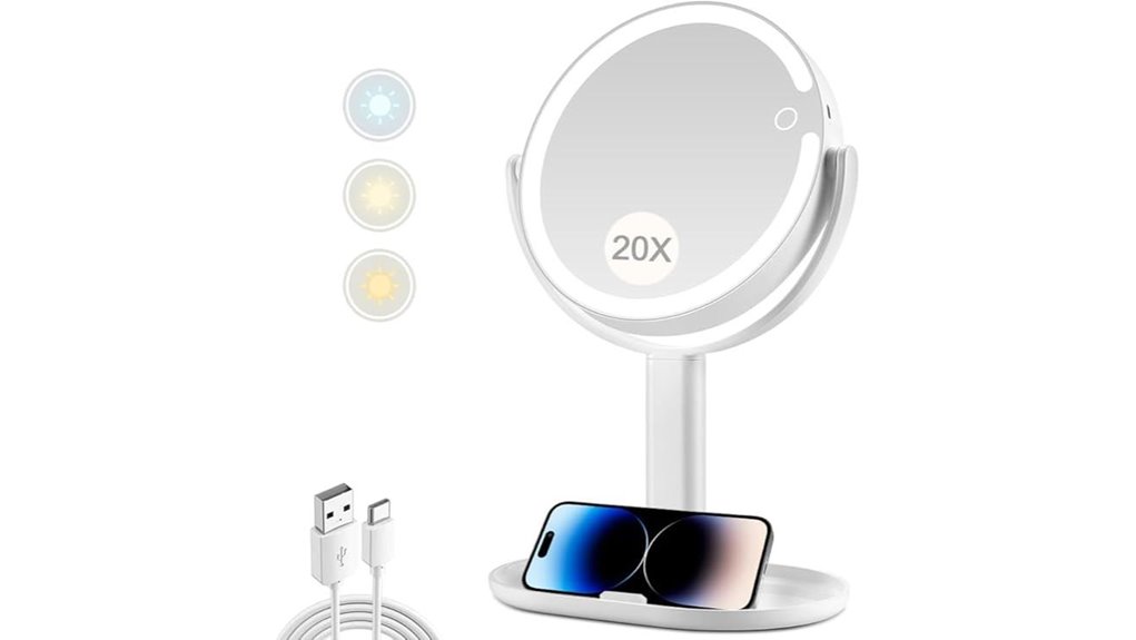 miyadiva 20x lighted mirror