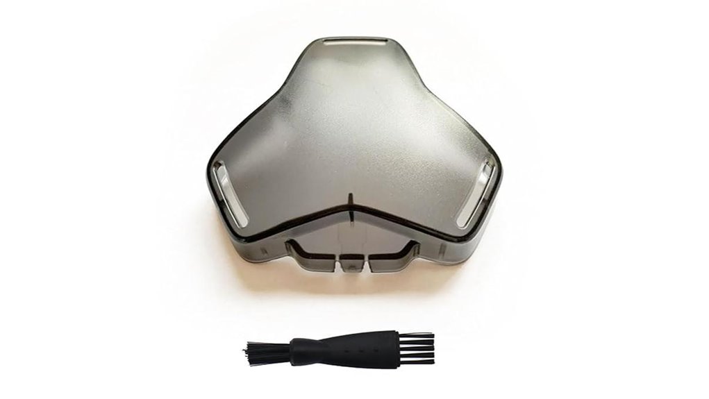 model shaver cover brush