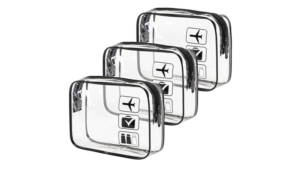 Durable Clear Pouches for Airport Security—What Travelers Love 13 modengkongjian tsa approved quart bag