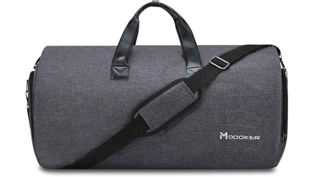 travel garment bags for coats (folding, overhead-friendly) 12 modoker convertible 2 in 1 bag