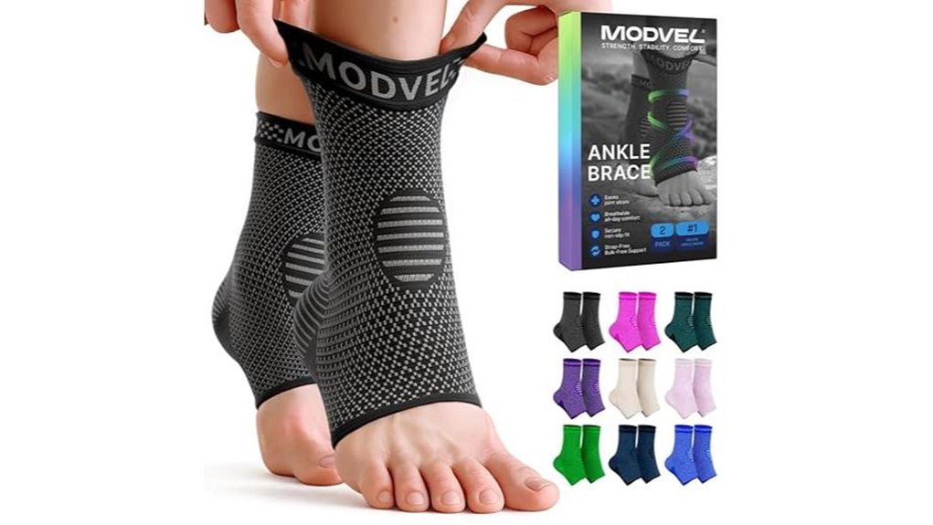 modvel ankle compression socks