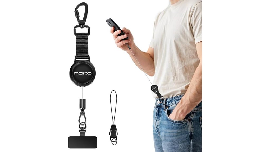 Top Anti-Theft Phone Lanyards Strong Tethers for Travelers 1 moko anti theft 360 lanyard