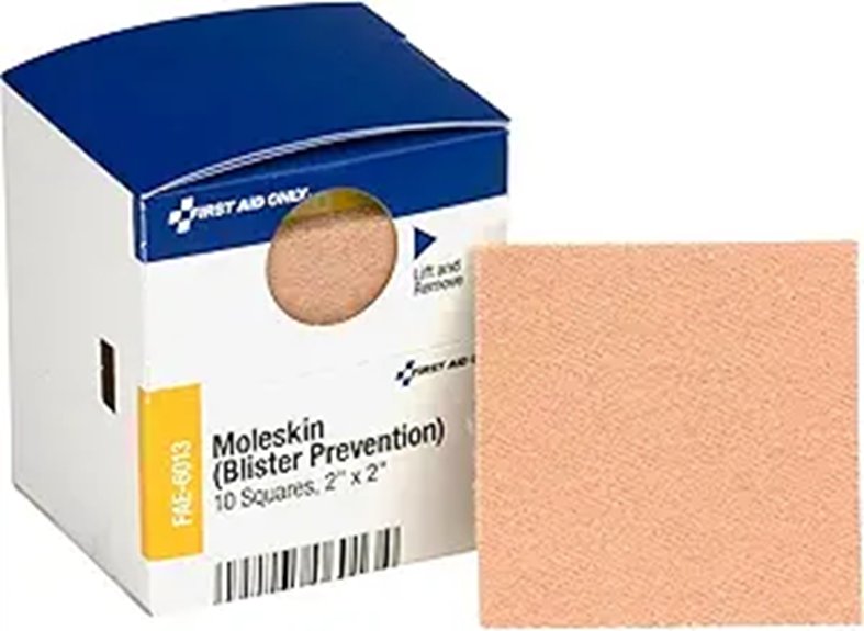Blister Prevention Kits Tape & Pads Your City Breaks Will Love 10 moleskin blister prevention 10 pack