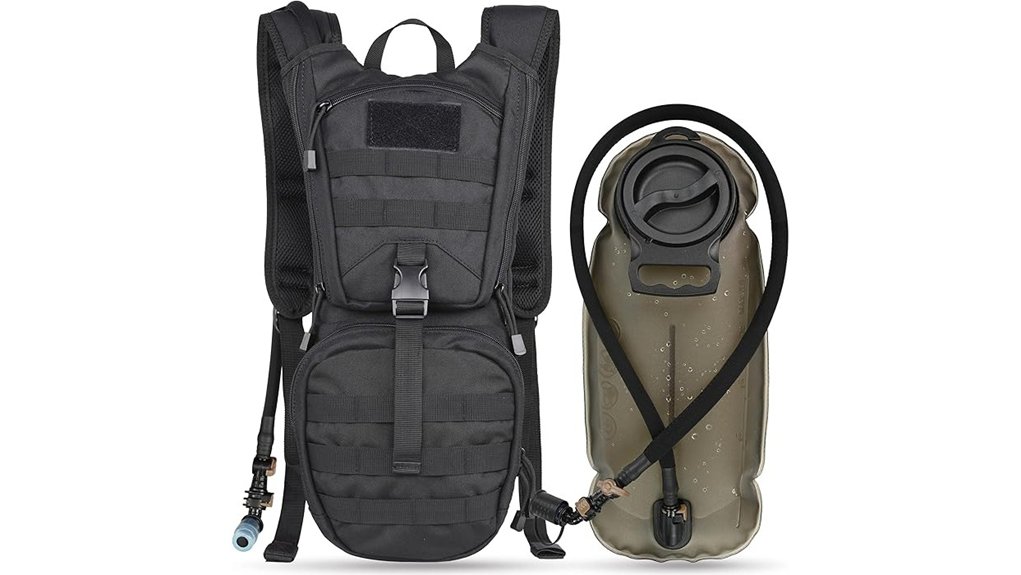Best Hydration Packs That Keep You Fresh on Day Trips 6 molle hydration pack 3l