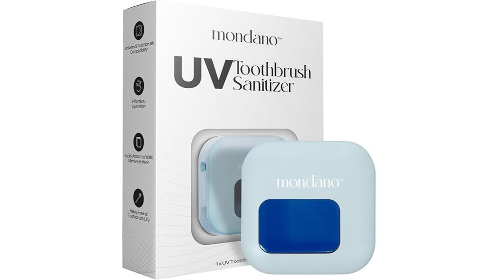 Best UV Toothbrush Sanitizers Travelers Can't Live Without 11 mondano uv c toothbrush holder