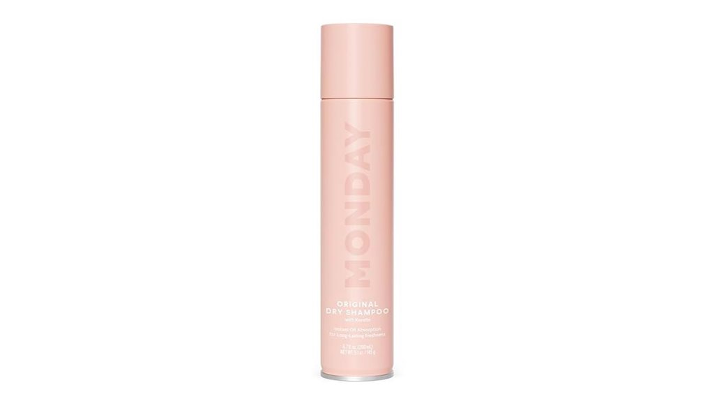 Dry Shampoo That Keeps Light Hair Free From Chalky Residue 2 monday dry shampoo keratin