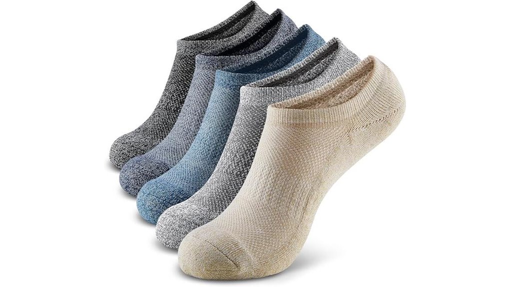 Best No-Show Socks That Don’t Slip (Multipacks) 11 monfoot 5 pair cushion socks