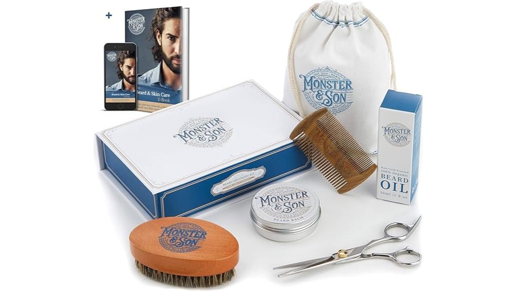 monsterson organic beard kit