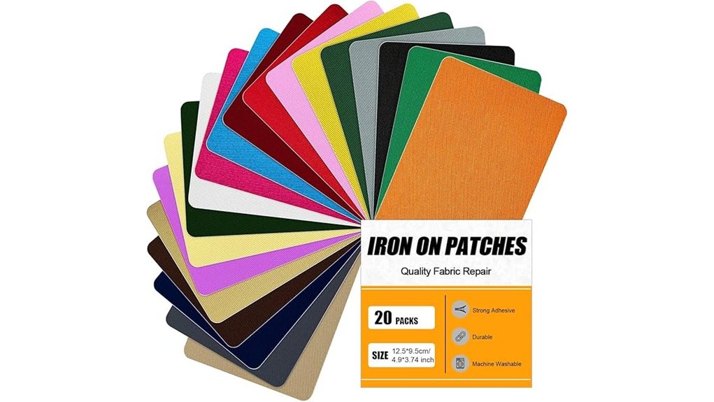 Iron-On Repair Patches for Travel (Nylon + Cotton) That Last 1 moonjones 20 iron on patch