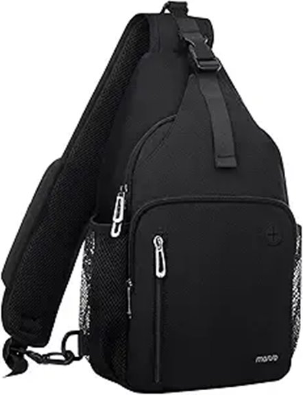 mosiso sling usb backpack